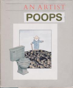 artist poops collage